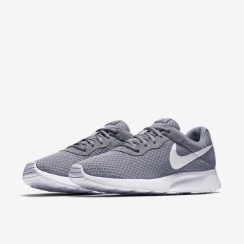 Nike Tanjun - Férfi Utcai Cipő - Szürke/Fehér